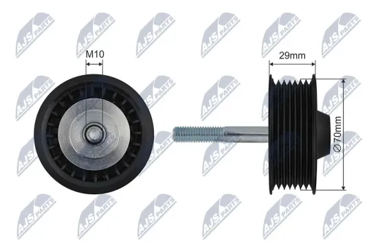 Spannrolle, Keilrippenriemen NTY RNK-PS-002 Bild Spannrolle, Keilrippenriemen NTY RNK-PS-002