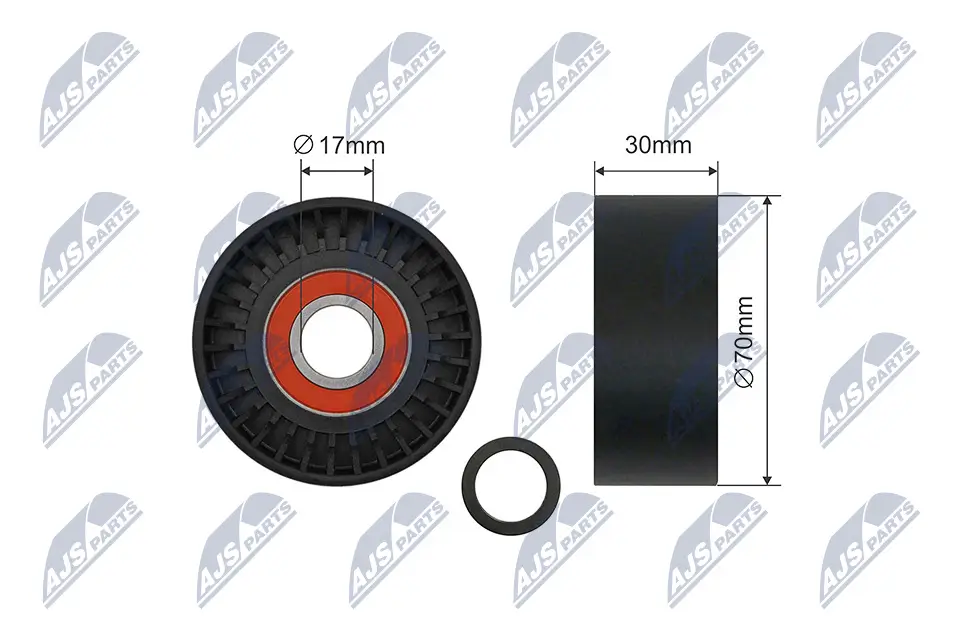 Spannrolle, Keilrippenriemen NTY RNK-PS-004