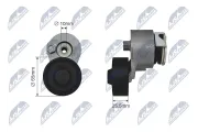 Spannrolle, Keilrippenriemen NTY RNK-RE-019