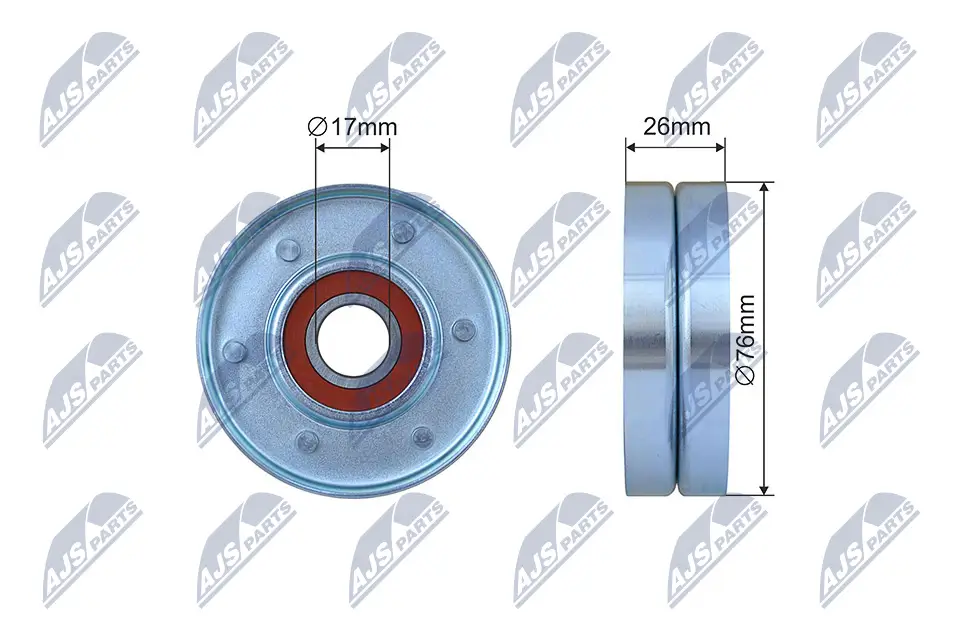 Spannrolle, Keilrippenriemen NTY RNK-RE-035