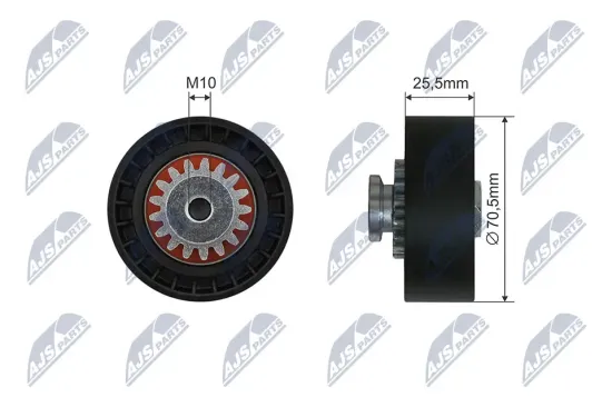 Spannrolle, Keilrippenriemen NTY RNK-RE-036 Bild Spannrolle, Keilrippenriemen NTY RNK-RE-036