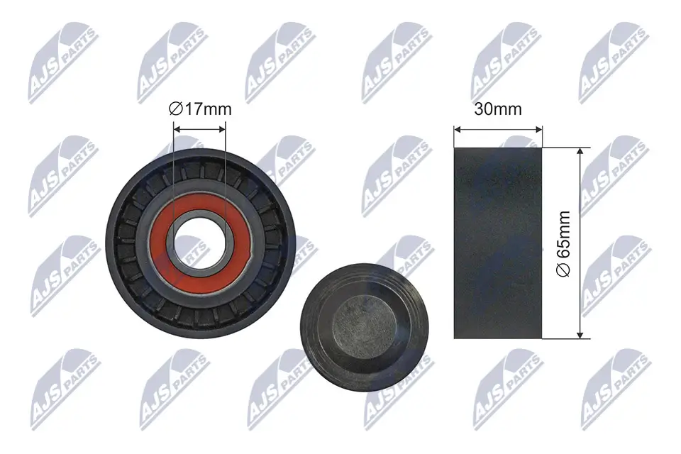 Spannrolle, Keilrippenriemen NTY RNK-RE-043