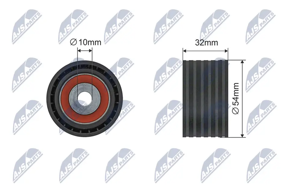 Umlenk-/Führungsrolle, Zahnriemen NTY RNK-RE-044