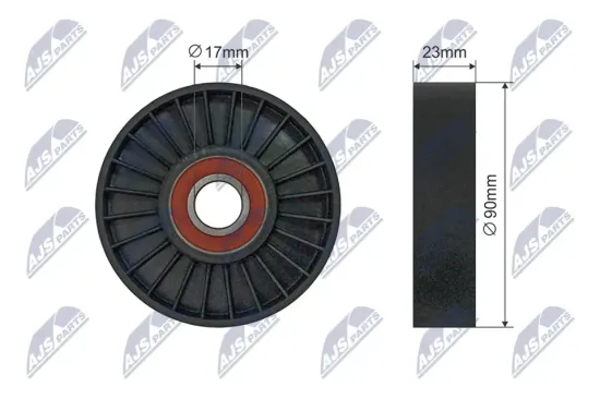 Spannrolle, Keilrippenriemen NTY RNK-SA-006 Bild Spannrolle, Keilrippenriemen NTY RNK-SA-006