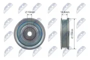 Umlenk-/Führungsrolle, Keilrippenriemen NTY RNK-SU-006