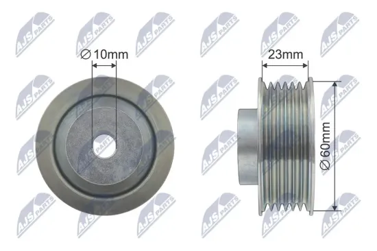 Umlenk-/Führungsrolle, Keilrippenriemen NTY RNK-SU-008 Bild Umlenk-/Führungsrolle, Keilrippenriemen NTY RNK-SU-008