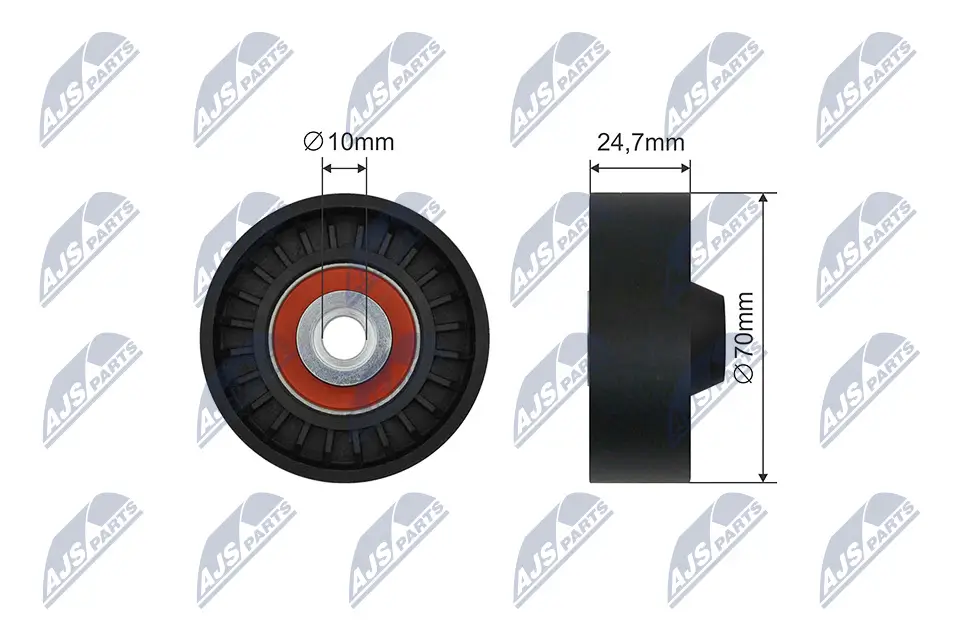 Spannrolle, Keilrippenriemen NTY RNK-SU-015