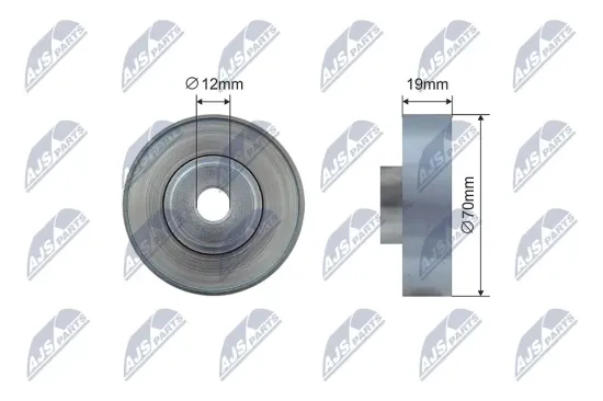 Spannrolle, Keilrippenriemen NTY RNK-SU-017 Bild Spannrolle, Keilrippenriemen NTY RNK-SU-017