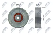 Spannrolle, Keilrippenriemen NTY RNK-TY-040