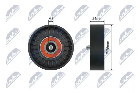 Spannrolle, Keilrippenriemen NTY RNK-VV-017 Bild Spannrolle, Keilrippenriemen NTY RNK-VV-017