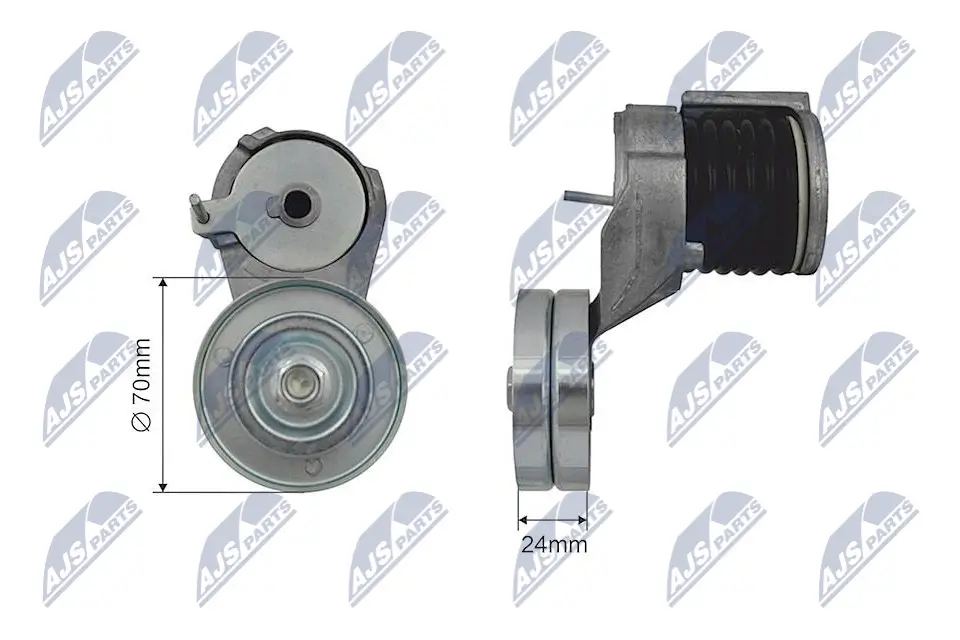 Spannrolle, Keilrippenriemen NTY RNK-VW-024