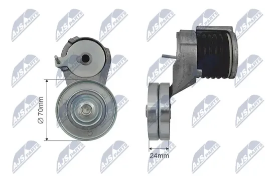Spannrolle, Keilrippenriemen NTY RNK-VW-024 Bild Spannrolle, Keilrippenriemen NTY RNK-VW-024