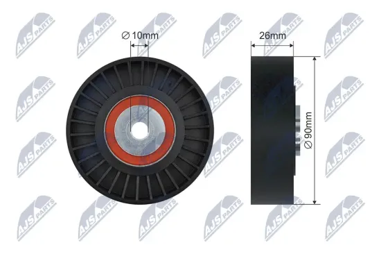 Umlenk-/Führungsrolle, Keilrippenriemen NTY RNK-VW-034 Bild Umlenk-/Führungsrolle, Keilrippenriemen NTY RNK-VW-034