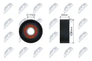 Spannrolle, Keilrippenriemen NTY RNK-VW-038