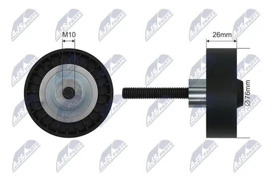 Umlenk-/Führungsrolle, Keilriemen NTY RNK-WW-002 Bild Umlenk-/Führungsrolle, Keilriemen NTY RNK-WW-002