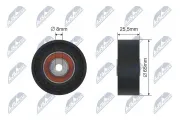 Umlenk-/Führungsrolle, Keilrippenriemen NTY RNK-WW-006