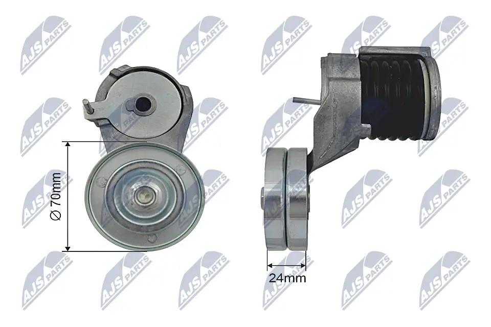 Spannrolle, Keilrippenriemen NTY RNK-WW-024