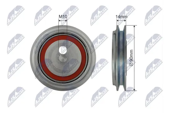 Spannrolle, Keilrippenriemen NTY RNK-WW-027 Bild Spannrolle, Keilrippenriemen NTY RNK-WW-027