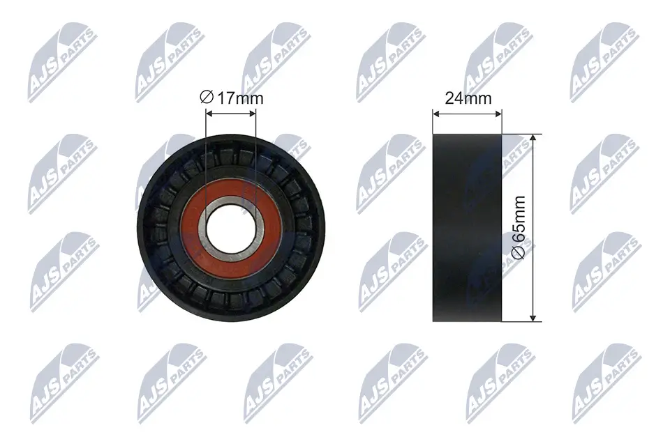 Spannrolle, Keilrippenriemen NTY RNK-WW-031