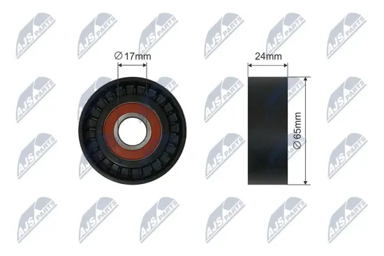 Spannrolle, Keilrippenriemen NTY RNK-WW-031 Bild Spannrolle, Keilrippenriemen NTY RNK-WW-031