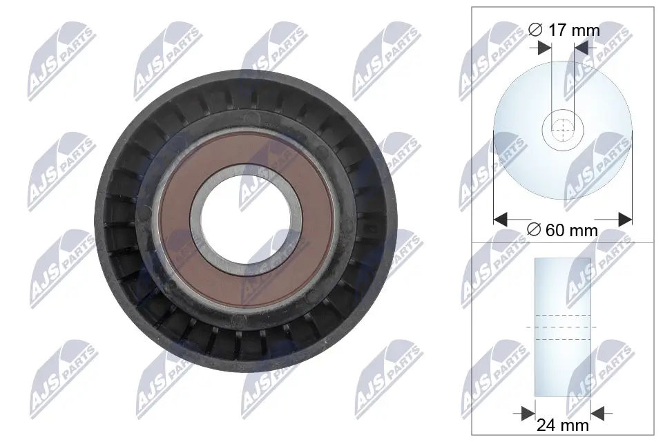 Spannrolle, Keilrippenriemen NTY RNK-WW-038