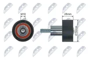 Umlenk-/Führungsrolle, Zahnriemen NTY RNK-WW-040
