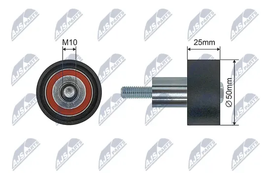 Umlenk-/Führungsrolle, Zahnriemen NTY RNK-WW-040 Bild Umlenk-/Führungsrolle, Zahnriemen NTY RNK-WW-040