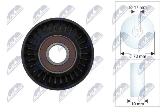 Spannrolle, Keilrippenriemen NTY RRK-CH-007 Bild Spannrolle, Keilrippenriemen NTY RRK-CH-007