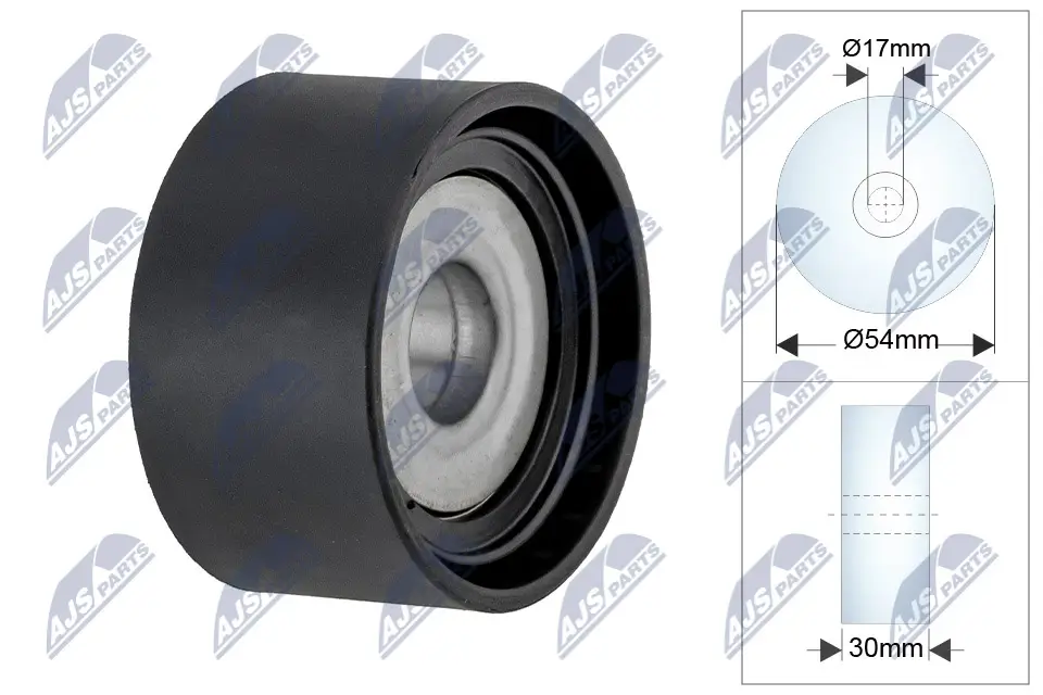 Umlenk-/Führungsrolle, Keilrippenriemen NTY RRK-CH-008