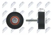Umlenk-/Führungsrolle, Keilrippenriemen NTY RRK-FR-006