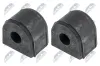 Lagerbuchse, Stabilisator Hinterachse beidseitig Hinterachse beidseitig außen außen links links rechts rechts innen innen NTY ZGS-SB-017 Bild Lagerbuchse, Stabilisator Hinterachse beidseitig Hinterachse beidseitig außen außen links links rechts rechts innen innen NTY ZGS-SB-017