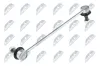 Stange/Strebe, Stabilisator Vorderachse Vorderachse links NTY ZLP-PL-013 Bild Stange/Strebe, Stabilisator Vorderachse Vorderachse links NTY ZLP-PL-013