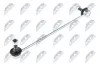 Stange/Strebe, Stabilisator Vorderachse Vorderachse links NTY ZLP-VW-016 Bild Stange/Strebe, Stabilisator Vorderachse Vorderachse links NTY ZLP-VW-016