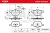 Bremsbelagsatz, Scheibenbremse Vorderachse Stark SKBP-0010309 Bild Bremsbelagsatz, Scheibenbremse Vorderachse Stark SKBP-0010309