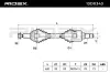 Antriebswelle Vorderachse links RIDEX 13D0343