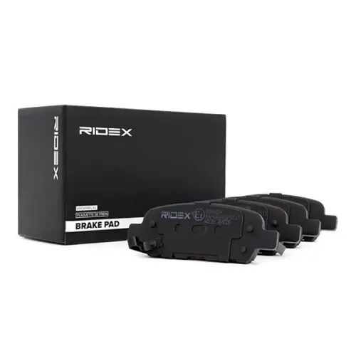 Bremsbelagsatz, Scheibenbremse Hinterachse RIDEX 402B0054 Bild Bremsbelagsatz, Scheibenbremse Hinterachse RIDEX 402B0054