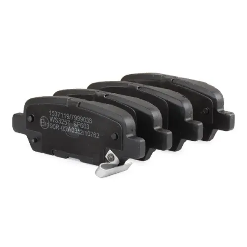 Bremsbelagsatz, Scheibenbremse Hinterachse RIDEX 402B0054 Bild Bremsbelagsatz, Scheibenbremse Hinterachse RIDEX 402B0054