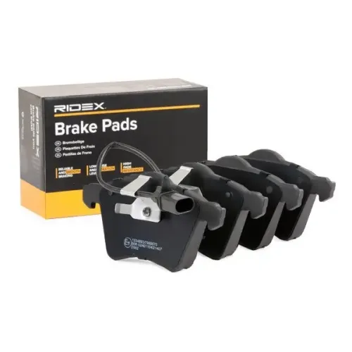 Bremsbelagsatz, Scheibenbremse Vorderachse RIDEX 402B0130 Bild Bremsbelagsatz, Scheibenbremse Vorderachse RIDEX 402B0130