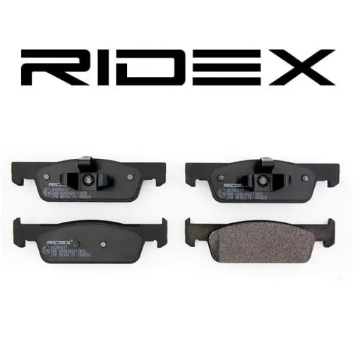 Bremsbelagsatz, Scheibenbremse Vorderachse RIDEX 402B0617 Bild Bremsbelagsatz, Scheibenbremse Vorderachse RIDEX 402B0617