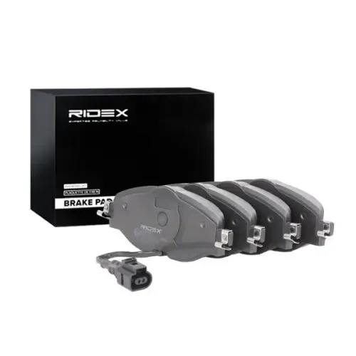 Bremsbelagsatz, Scheibenbremse Vorderachse RIDEX 402B0587 Bild Bremsbelagsatz, Scheibenbremse Vorderachse RIDEX 402B0587