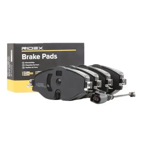 Bremsbelagsatz, Scheibenbremse Vorderachse RIDEX 402B0587 Bild Bremsbelagsatz, Scheibenbremse Vorderachse RIDEX 402B0587