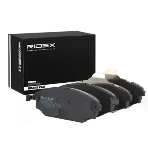 Bremsbelagsatz, Scheibenbremse Vorderachse RIDEX 402B0485 Bild Bremsbelagsatz, Scheibenbremse Vorderachse RIDEX 402B0485