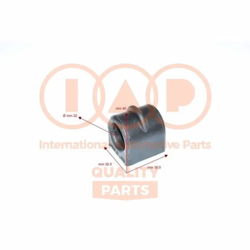 Lagerung, Stabilisator Vorderachse IAP QUALITY PARTS 507-13010 Bild Lagerung, Stabilisator Vorderachse IAP QUALITY PARTS 507-13010