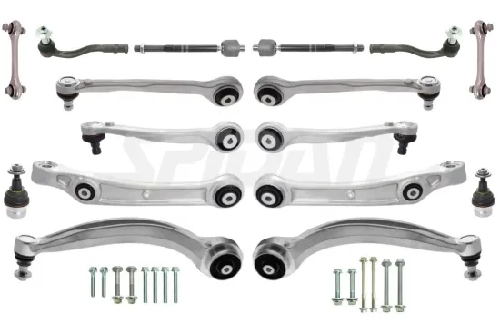Reparatursatz, Querlenker Vorderachse SPIDAN CHASSIS PARTS 60508 Bild Reparatursatz, Querlenker Vorderachse SPIDAN CHASSIS PARTS 60508