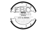 Bremsbackensatz Hinterachse EBC Brakes 6532