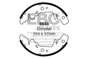 Bremsbackensatz Hinterachse EBC Brakes 6548