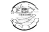 Bremsbackensatz Hinterachse EBC Brakes 6562