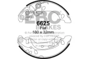 Bremsbackensatz EBC Brakes 6625