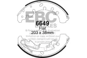 Bremsbackensatz Hinterachse EBC Brakes 6649