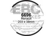 Bremsbackensatz EBC Brakes 6696